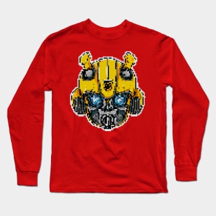 Bee 8bit Style Long Sleeve T-Shirt